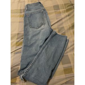 Madewell High-Rise Skinny Ripped Jeans Size 24